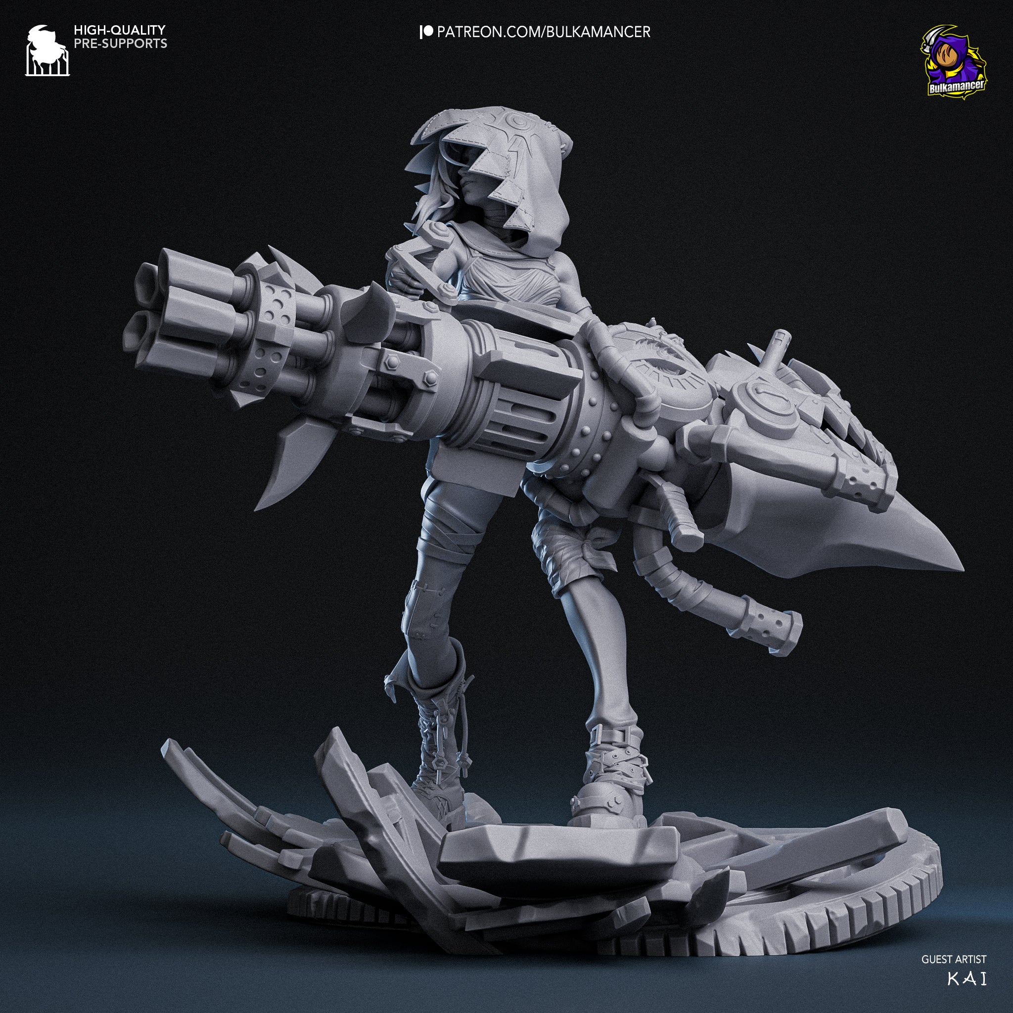 | Hand-Painted 14K 3D Resin Figures | Garage Kit