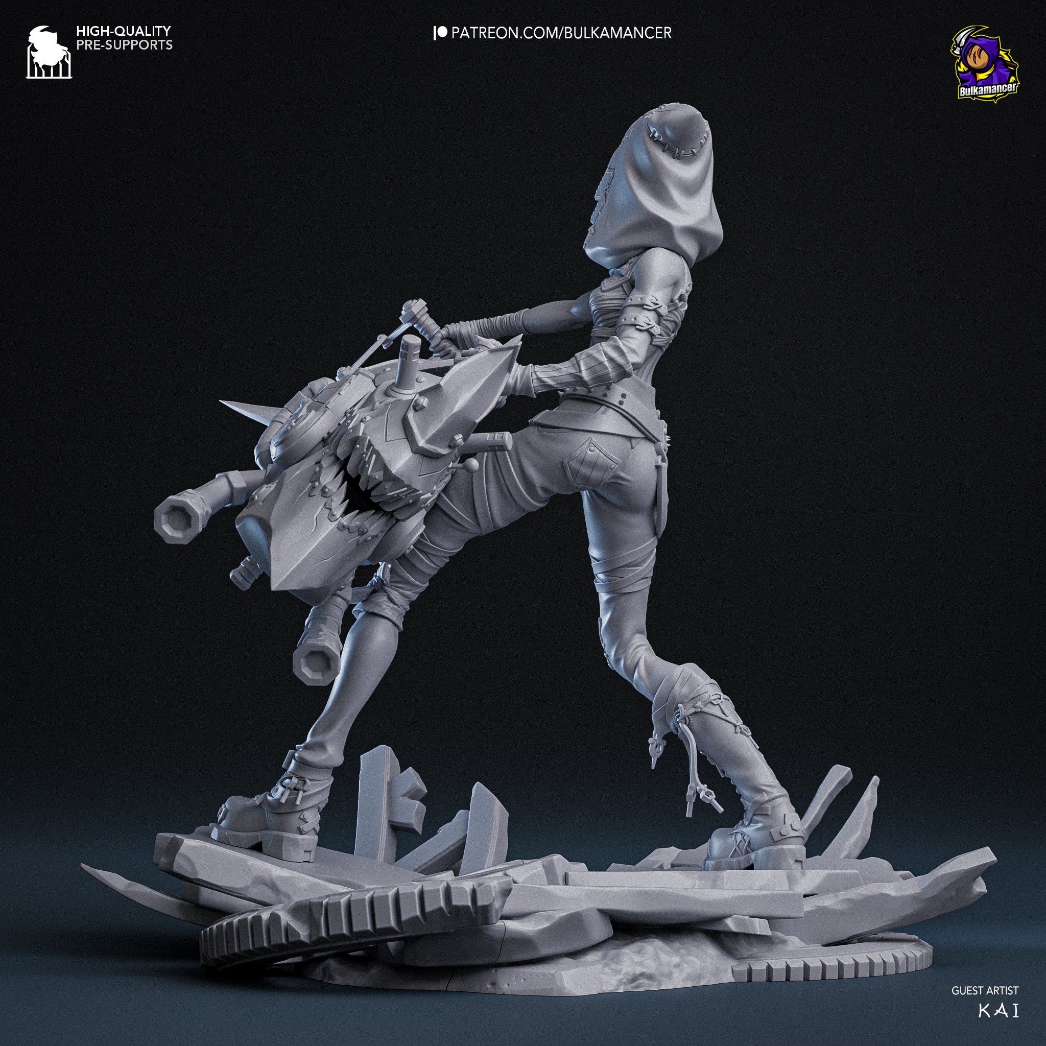 | Hand-Painted 14K 3D Resin Figures | Garage Kit