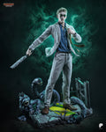 Kento Nanami Jujutsu Kaisen resin collector statue – front render with suit jacket