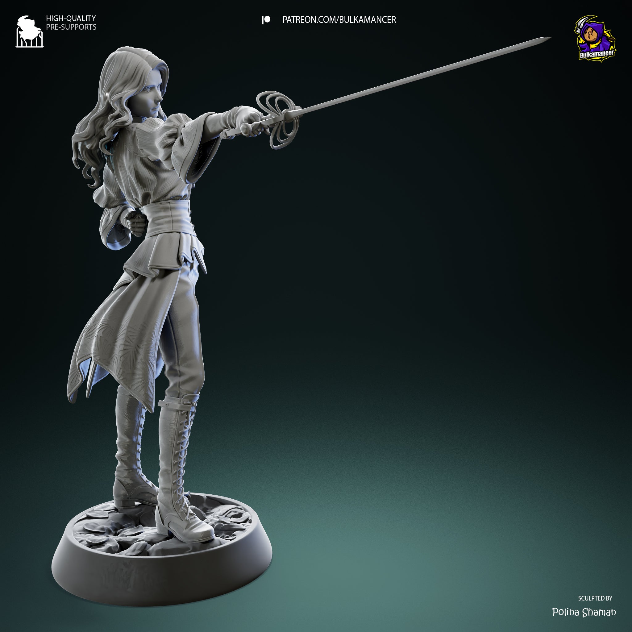 The Real Paintress | Hand-Painted 14K 3D Resin Figures | Garage Kit
