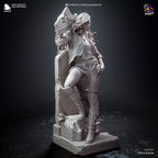Valerie – resin collector statue unpainted full view 2