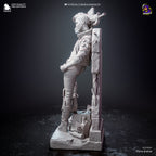 Valerie – resin collector statue unpainted profile view