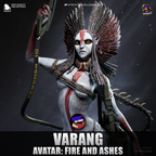 Queen of Flames | Hand-Painted 14K 3D Resin Figures | Garage Kit